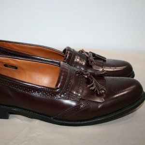 Allen Edmonds Bridgeton Burgundy Leather Loafers